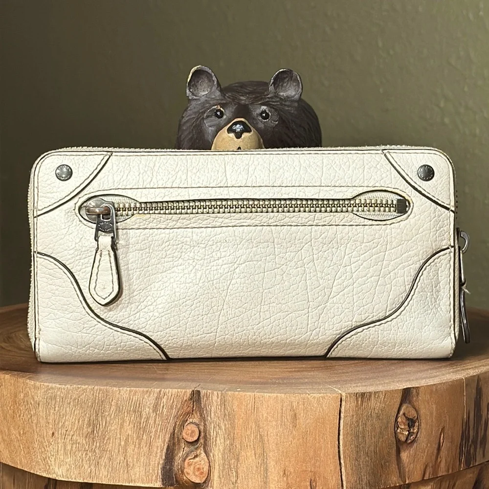 COACH Mickie Accordion Wallet in Grain Leather - Picture 2 of 16